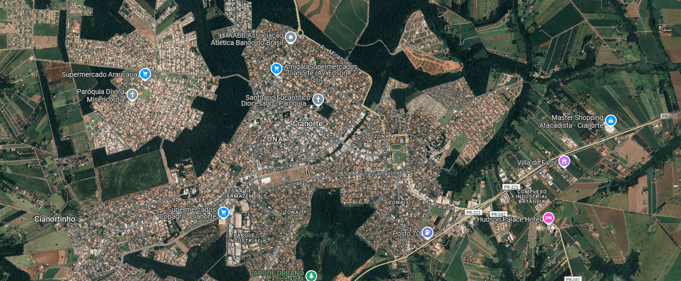 Imagem do mapa